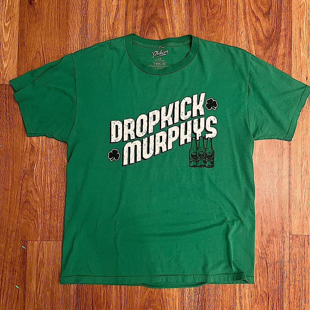Dropkicks Murphys T-shirt, size large
